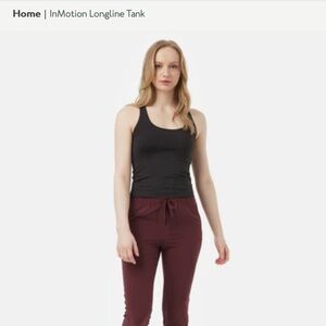 NWT Tentree Black Racerback Athletic Tank Top
